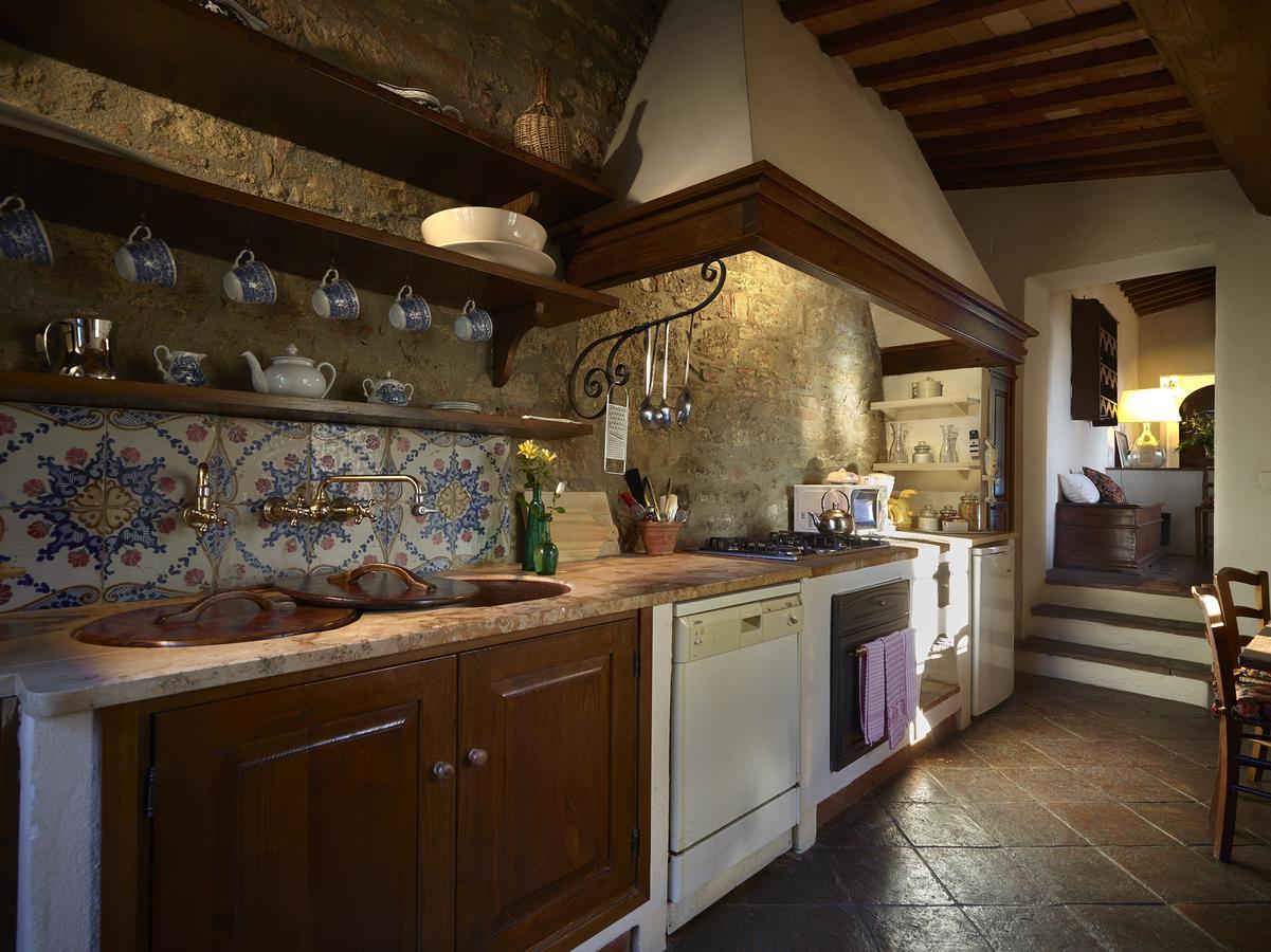 Borgo Lucignanello Bandini Villa San Giovanni d'Asso Luaran gambar