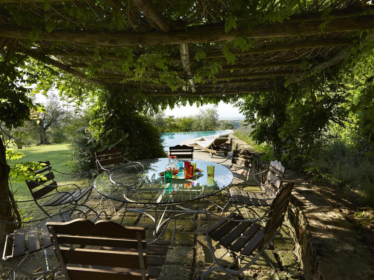 Borgo Lucignanello Bandini Villa San Giovanni d'Asso Luaran gambar