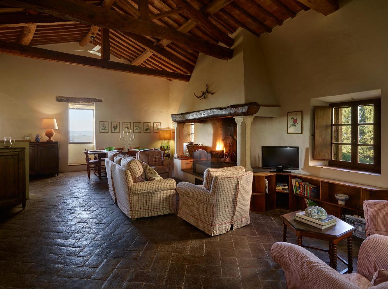 Borgo Lucignanello Bandini Villa San Giovanni d'Asso Luaran gambar