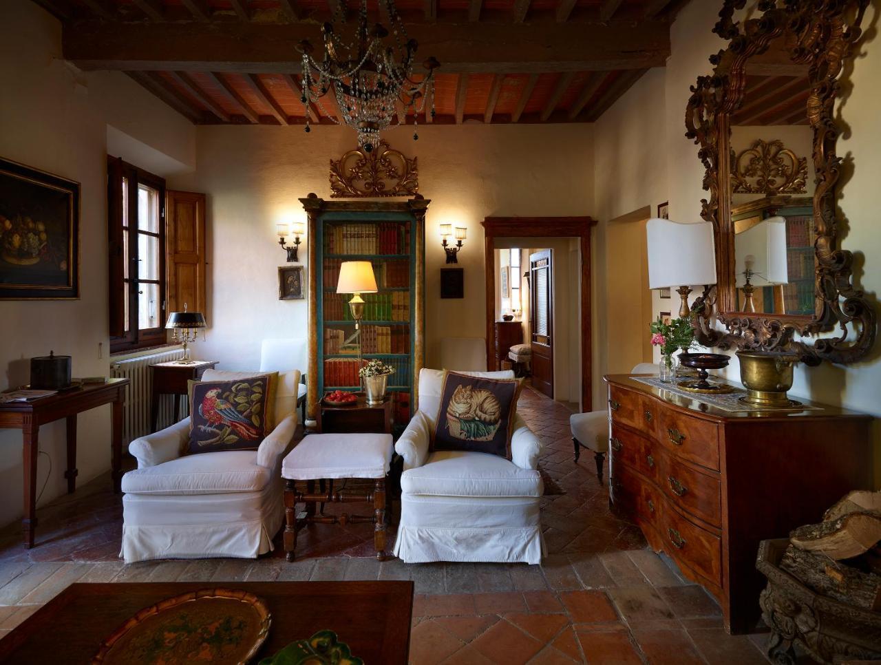 Borgo Lucignanello Bandini Villa San Giovanni d'Asso Luaran gambar