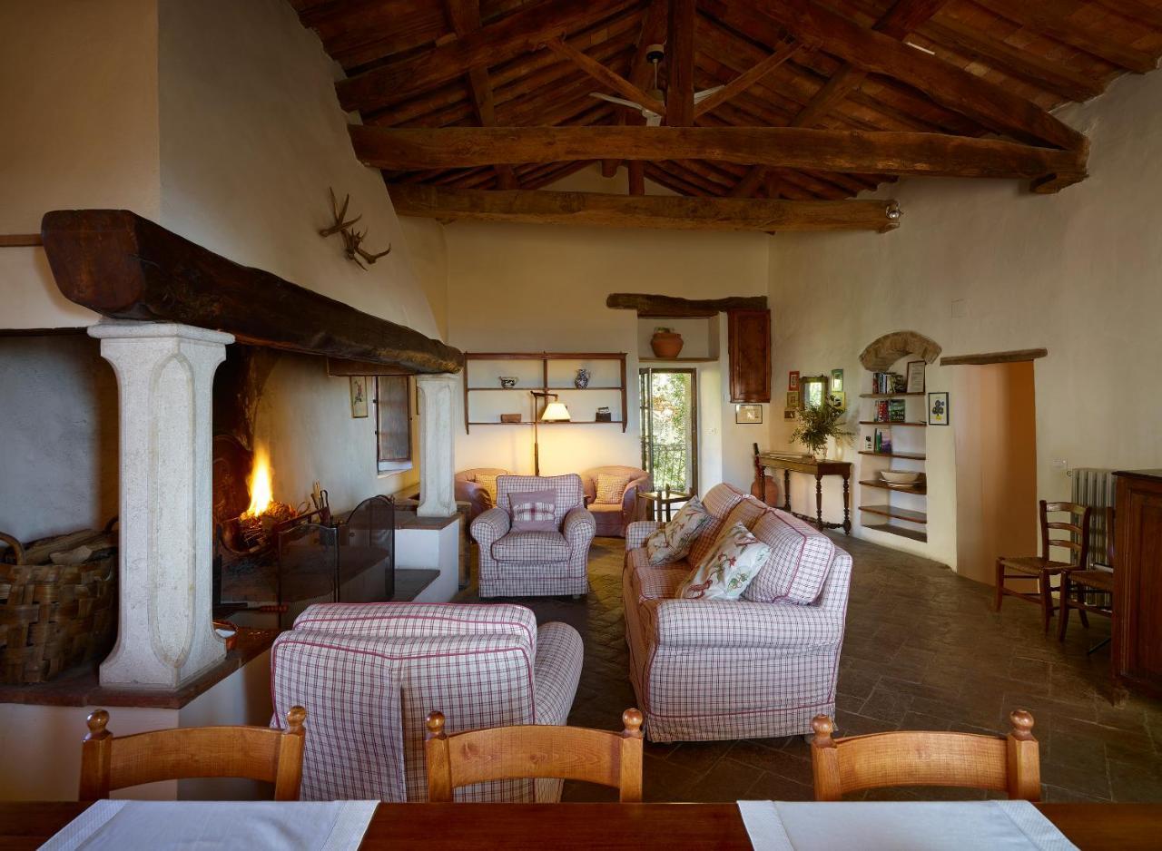 Borgo Lucignanello Bandini Villa San Giovanni d'Asso Luaran gambar