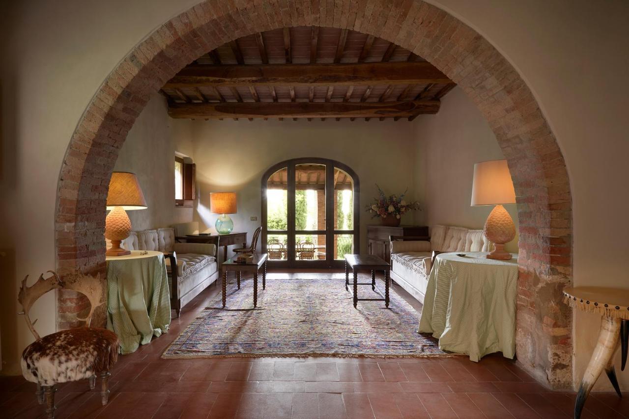 Borgo Lucignanello Bandini Villa San Giovanni d'Asso Luaran gambar