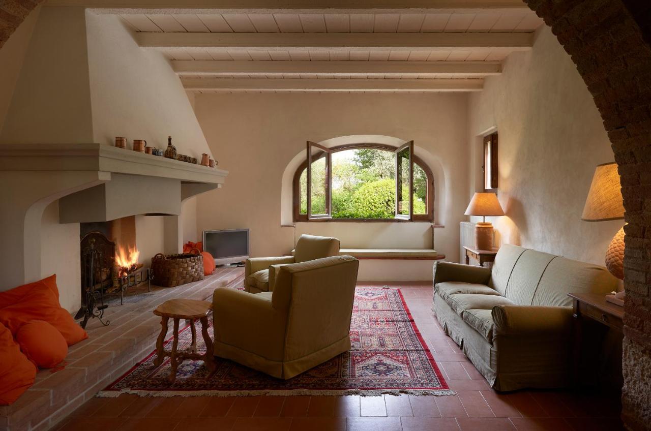 Borgo Lucignanello Bandini Villa San Giovanni d'Asso Luaran gambar