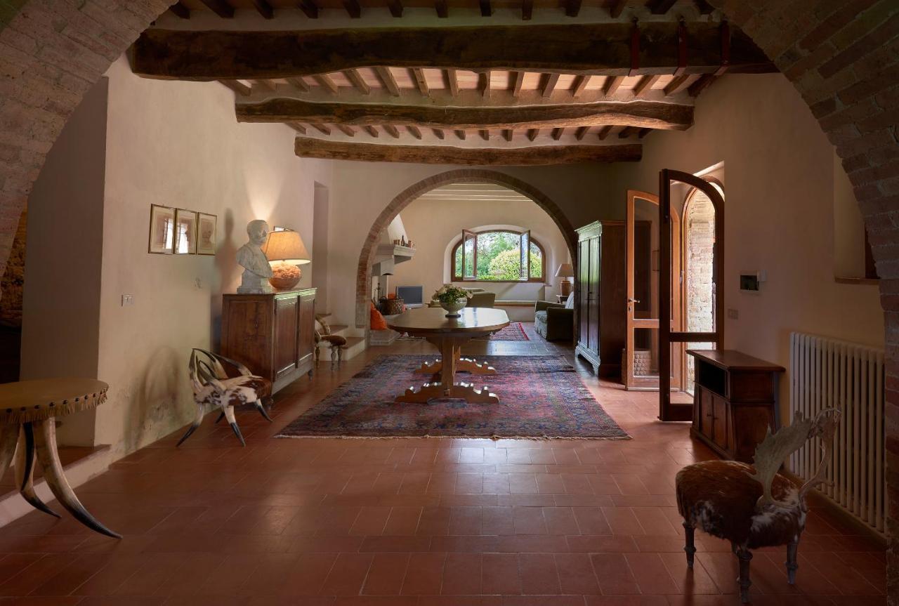 Borgo Lucignanello Bandini Villa San Giovanni d'Asso Luaran gambar