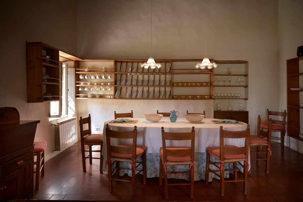 Borgo Lucignanello Bandini Villa San Giovanni d'Asso Luaran gambar