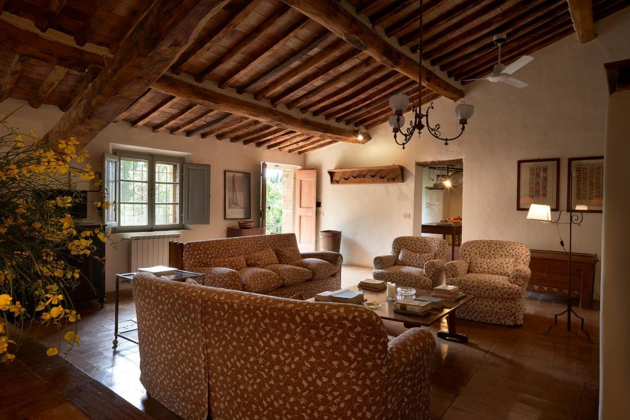 Borgo Lucignanello Bandini Villa San Giovanni d'Asso Luaran gambar