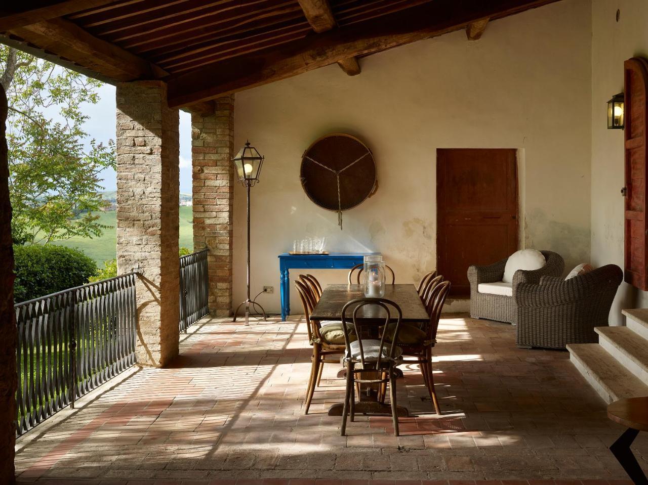 Borgo Lucignanello Bandini Villa San Giovanni d'Asso Luaran gambar