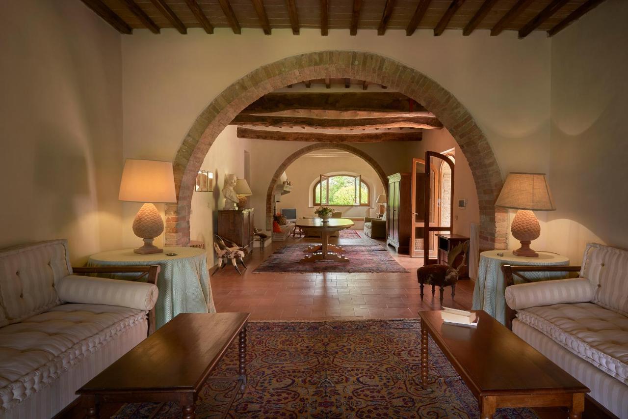 Borgo Lucignanello Bandini Villa San Giovanni d'Asso Luaran gambar