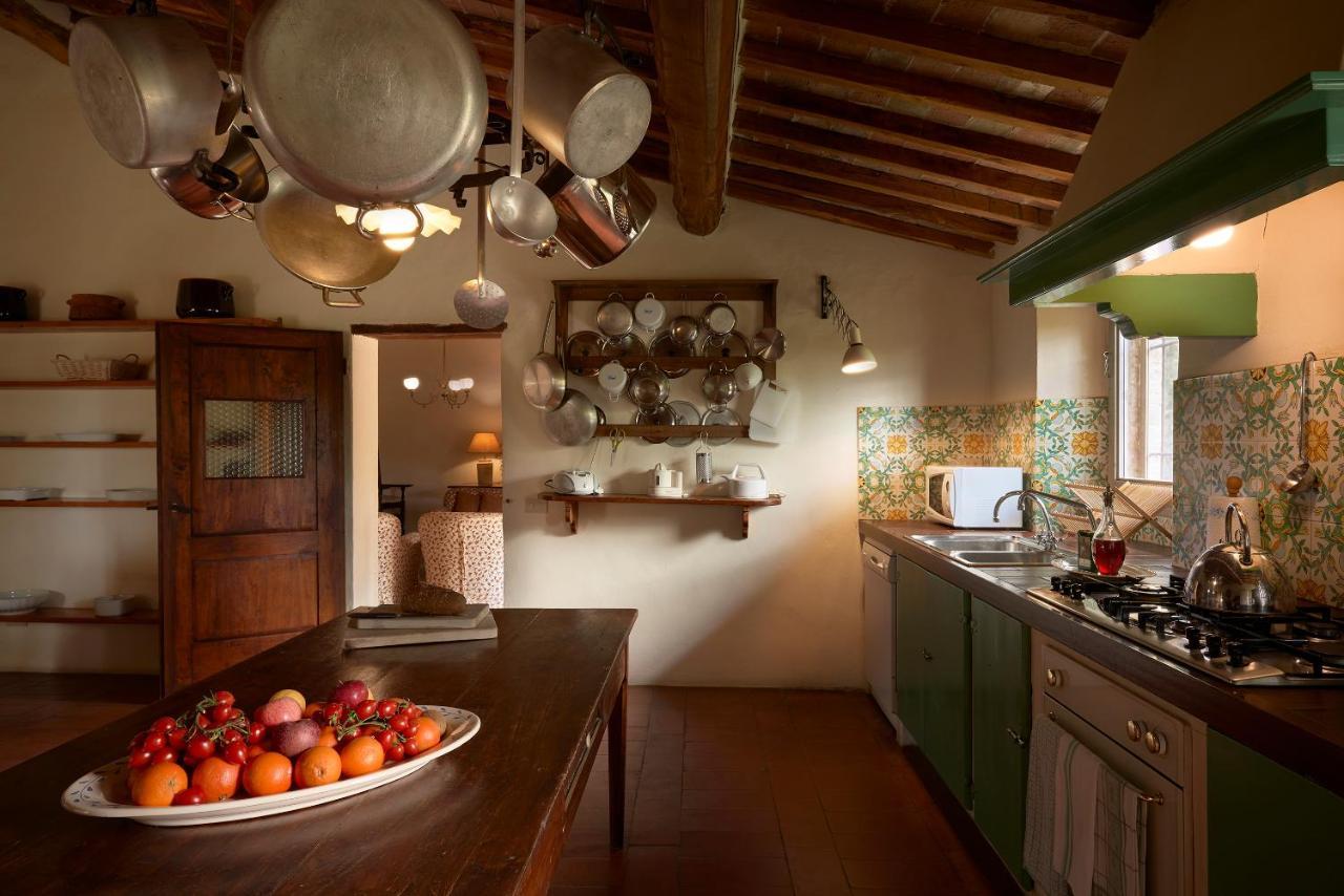 Borgo Lucignanello Bandini Villa San Giovanni d'Asso Luaran gambar