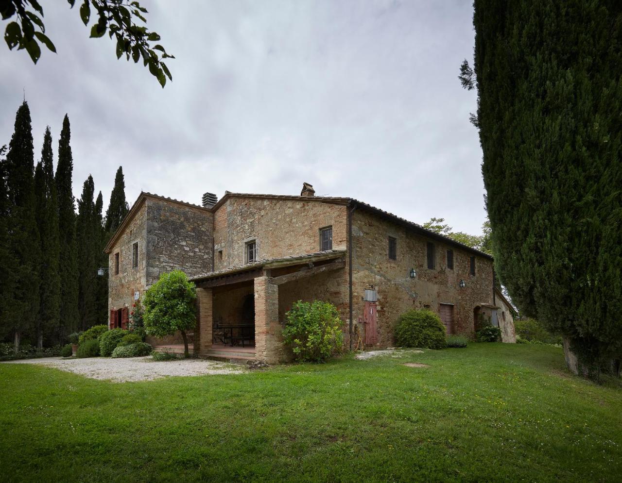 Borgo Lucignanello Bandini Villa San Giovanni d'Asso Luaran gambar