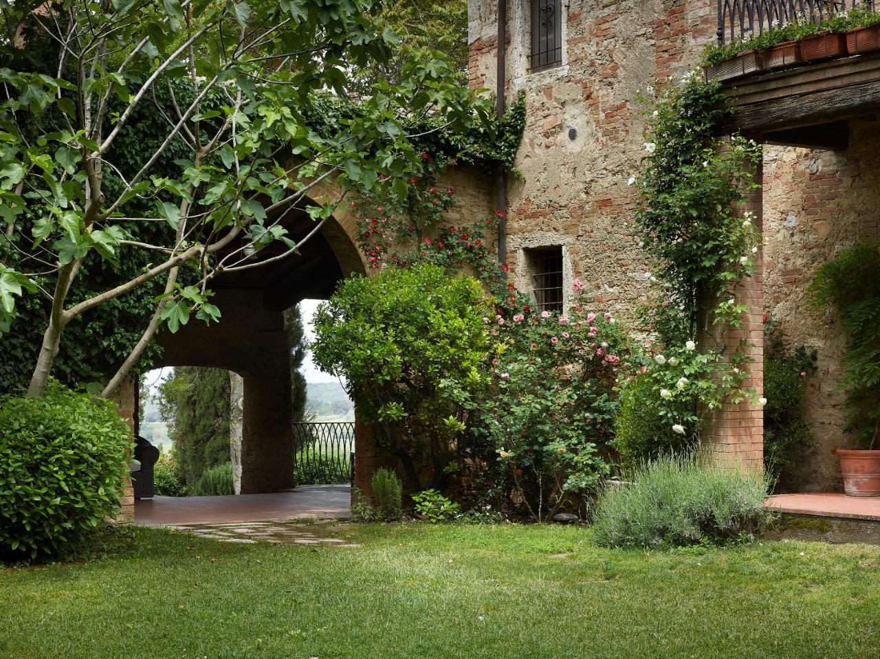 Borgo Lucignanello Bandini Villa San Giovanni d'Asso Luaran gambar